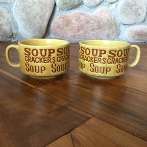 Vintage MCM Soup Bowls Made in Japan Set of 2